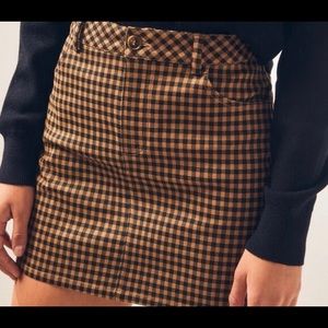 Pacsun Kendall & Kylie Gingham Skirt